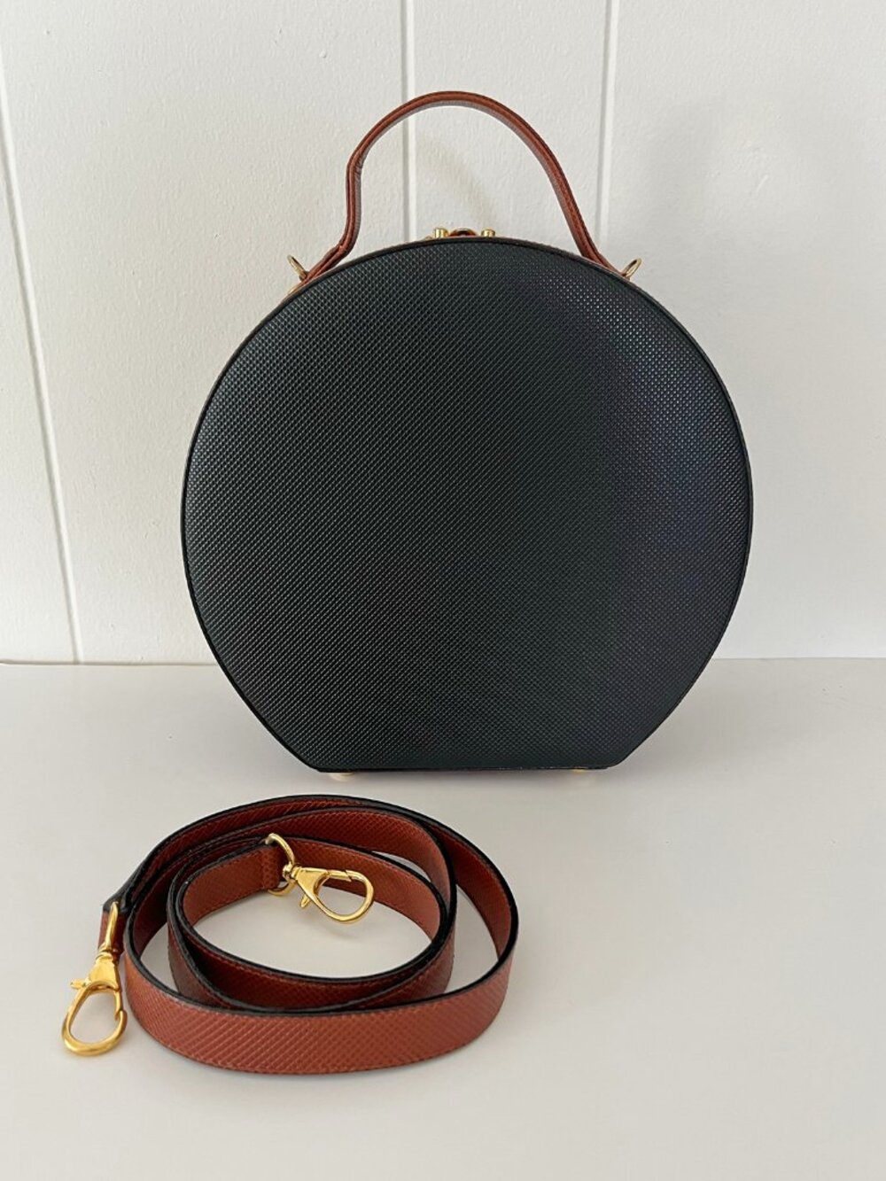 'RARE' Vintage Bottega Veneta Marco Polo Train Case
